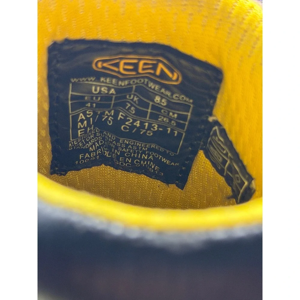 KEEN Men's Sheridan Insulated Composite Toe Waterproof Work Boots Size 8.5